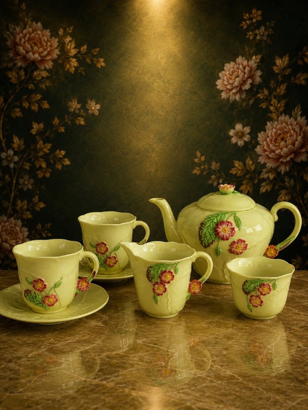 Rare Vintage Carlton Ware Tea Set